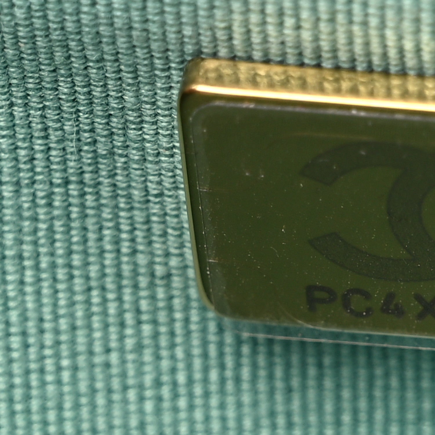 Chanel Caviar Quilted Wallet on Chain WOC Light Green 8 of 10