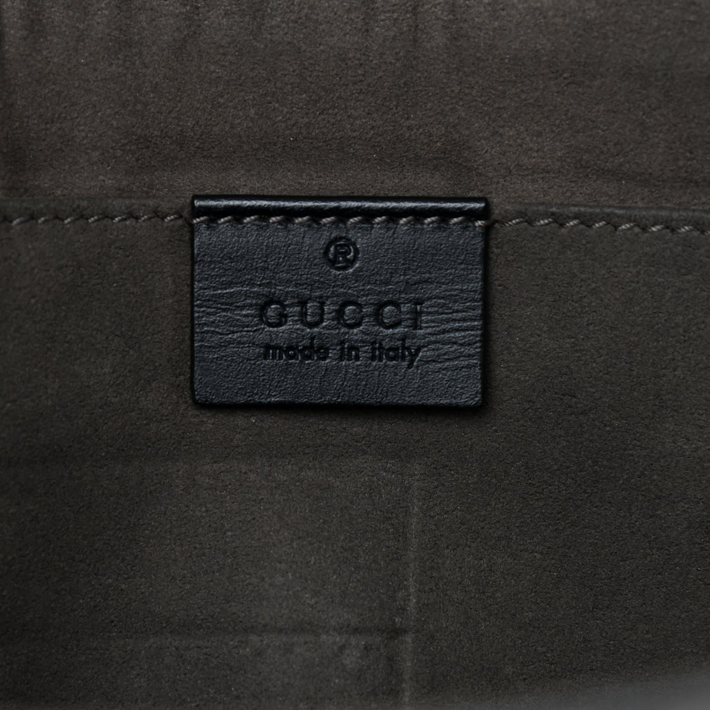 GG Supreme Monogram Caleido Print Clutch Black