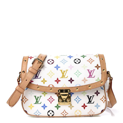 Louis Vuitton Monogram Multicolor Sologne White 1 of 12