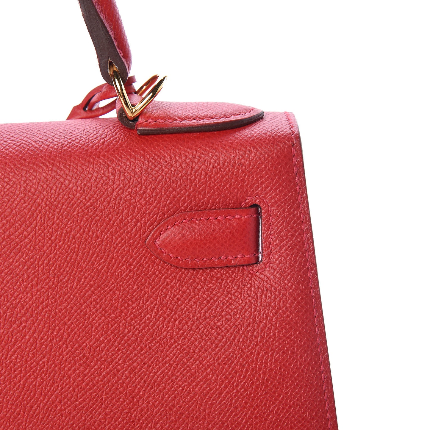 Epsom Kelly Sellier 28 Rouge Casaque