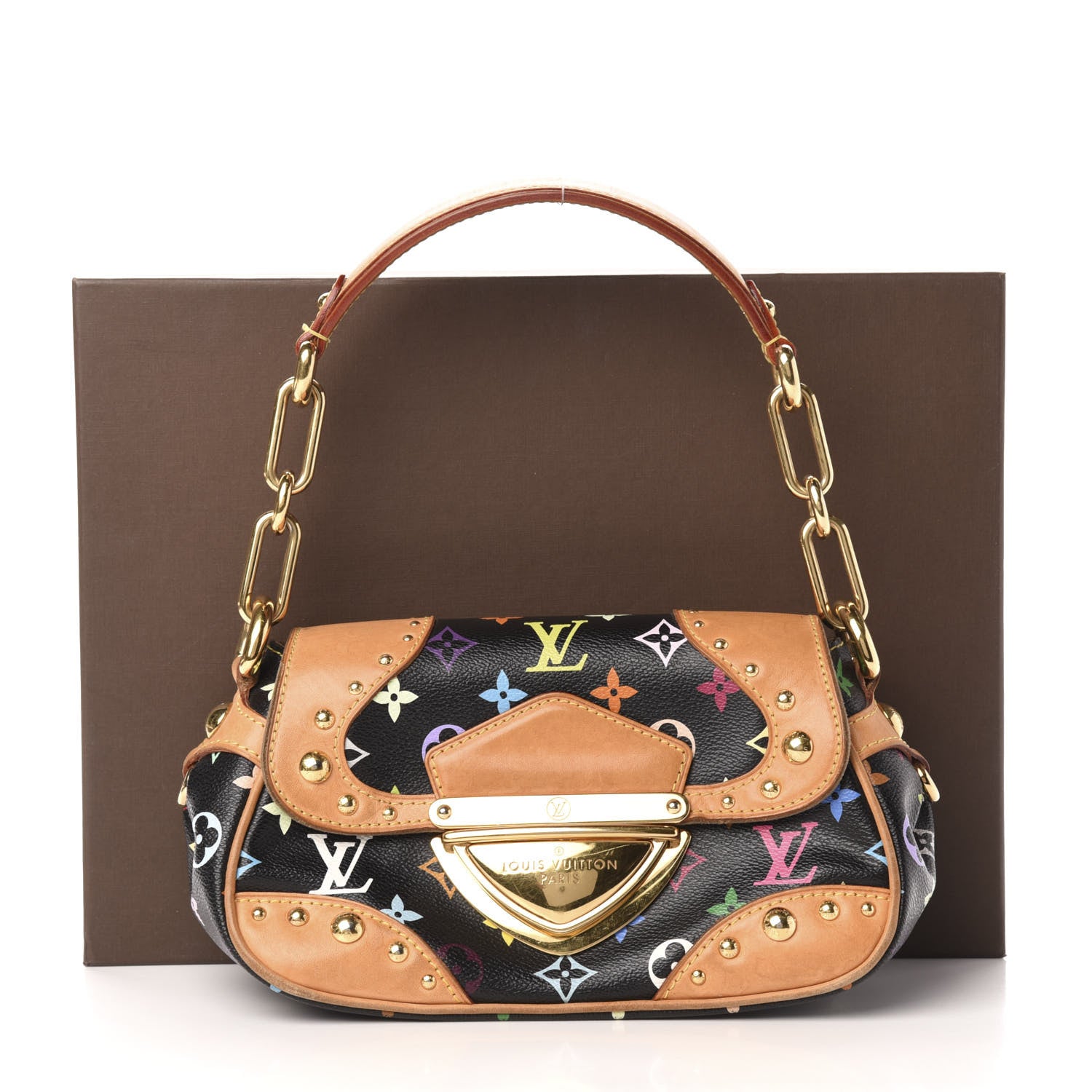Louis Vuitton Monogram Multicolor Marilyn Black 11 of 11