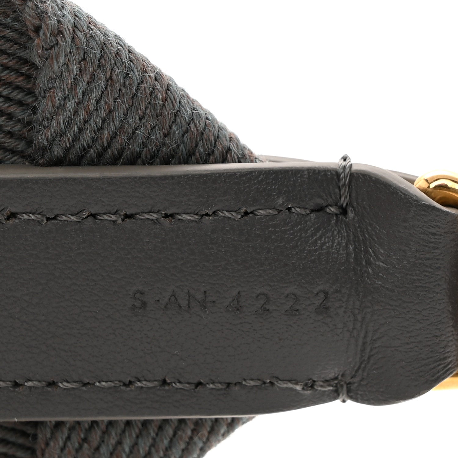 Celine Canvas Logo Strap Grey 6 of 6