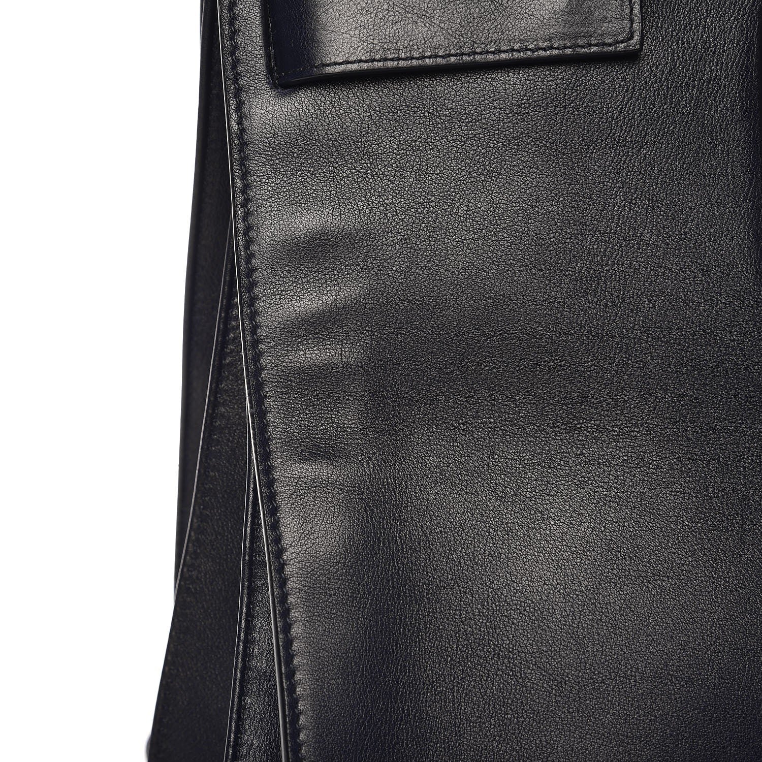 Saint Laurent Calfskin Large Sac De Jour Carryall Navy Blue 14 of 14