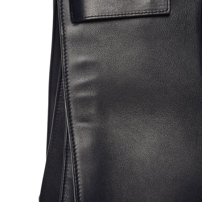Saint Laurent Calfskin Large Sac De Jour Carryall Navy Blue 14 of 14