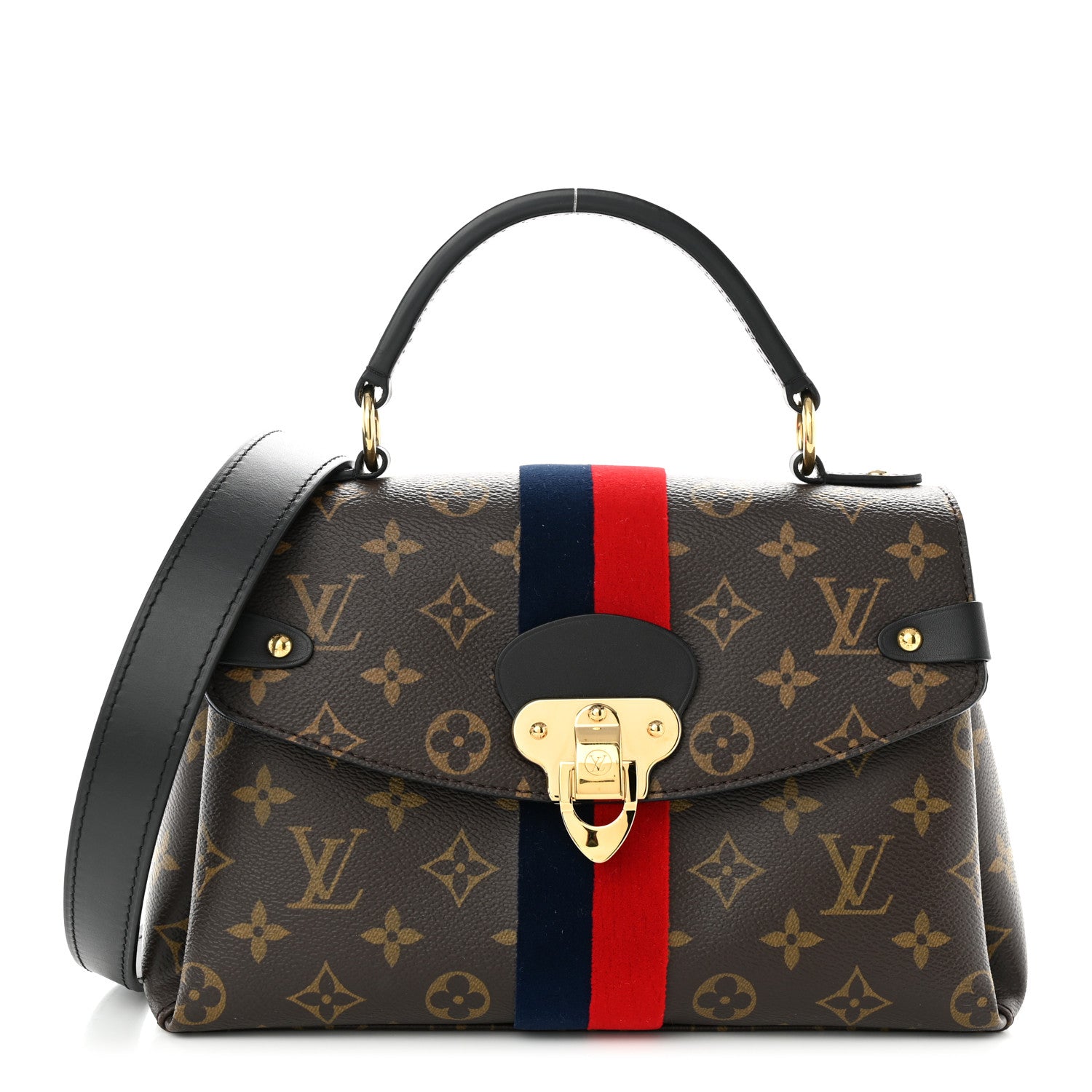 Louis Vuitton Monogram Georges BB Marine Cherry 1 of 9