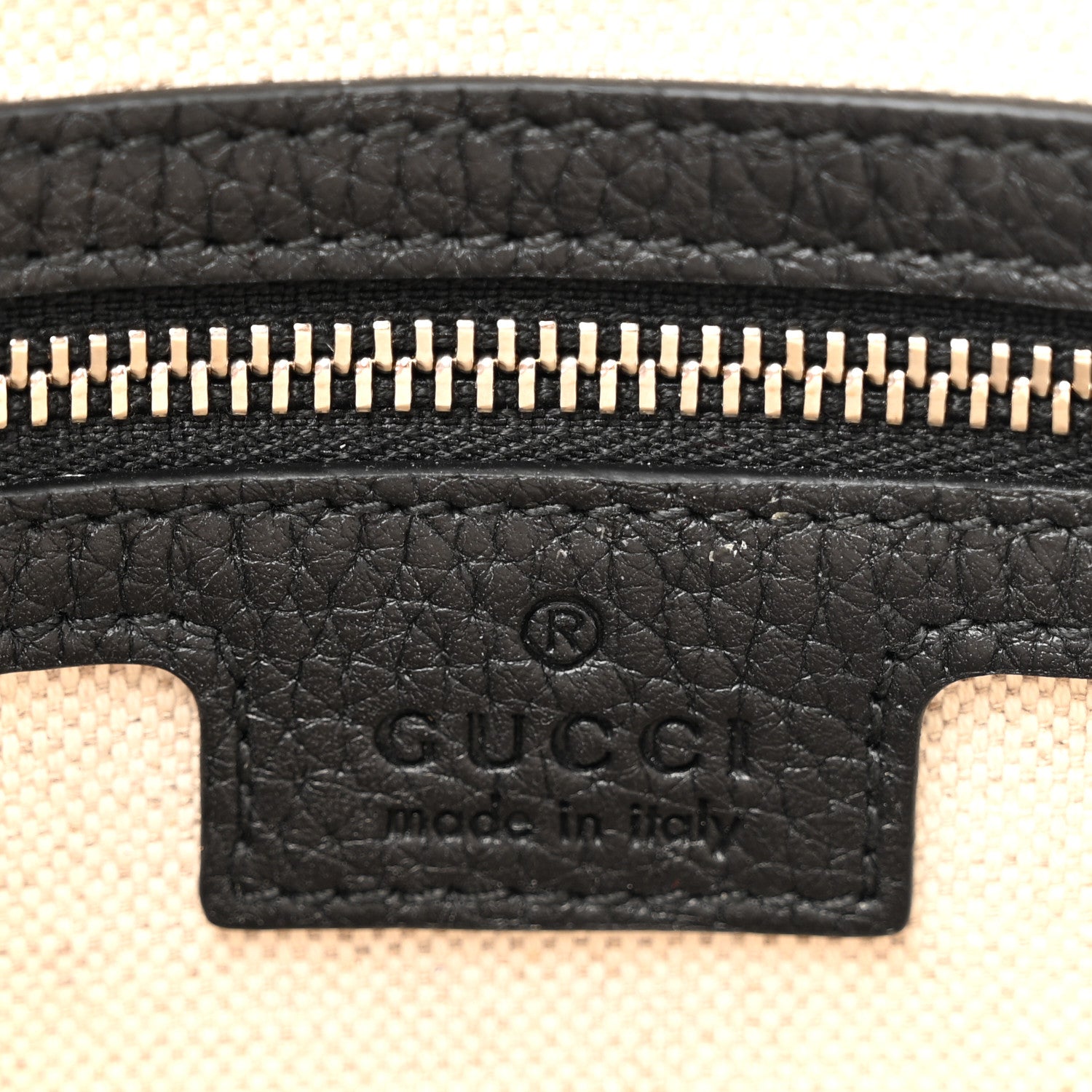 Gucci Piuma Calfskin Jumbo GG Embossed Small Messenger Bag Black 6 of 13