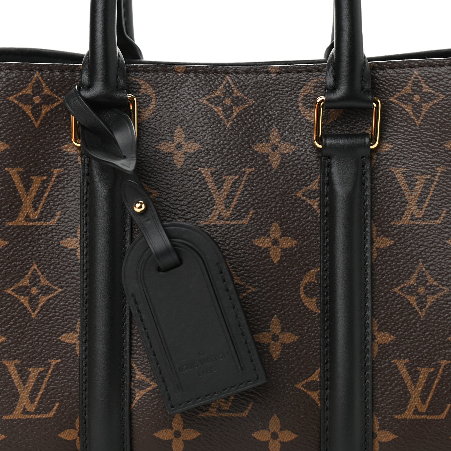 Louis Vuitton Monogram Soufflot BB Black 7 of 12