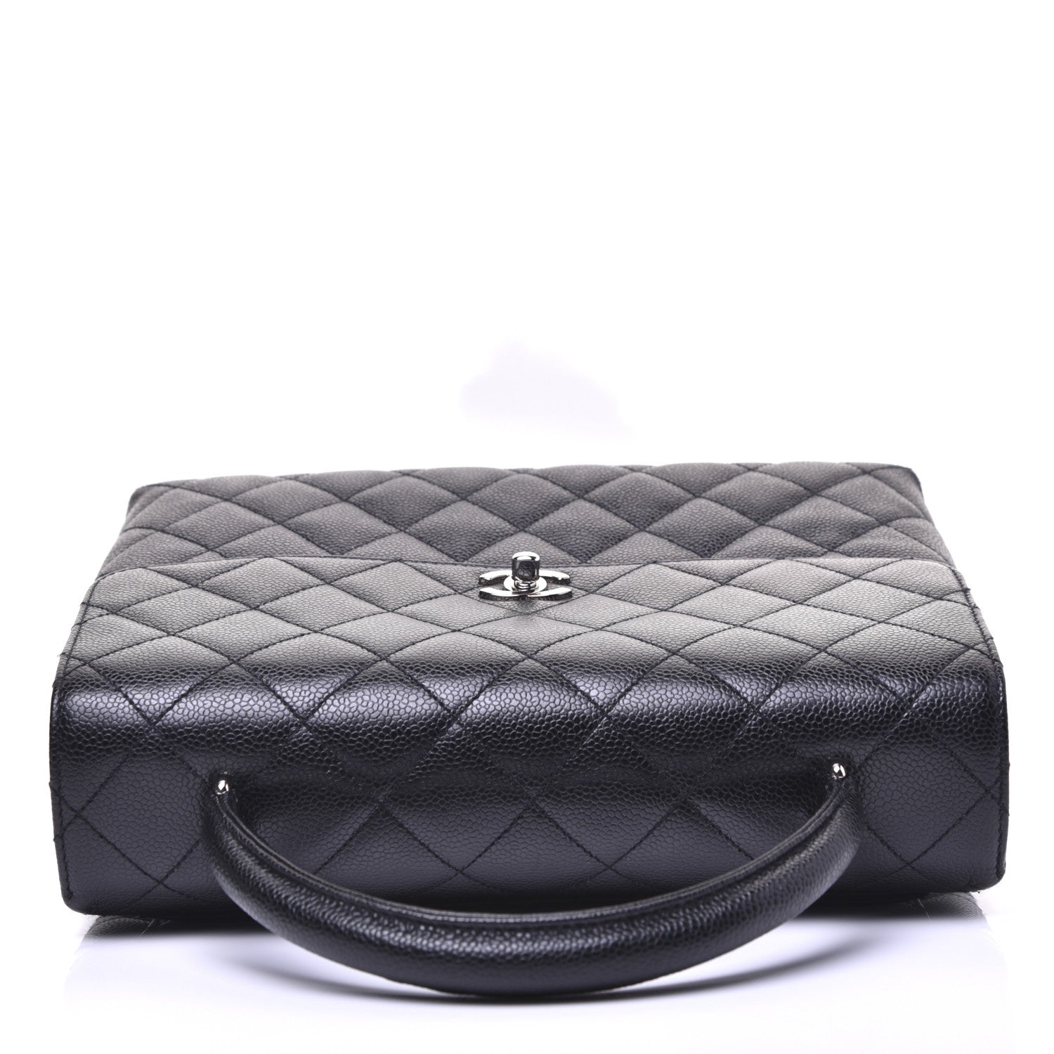 Chanel Caviar Quilted Jumbo Kelly Flap Black 10 of 13