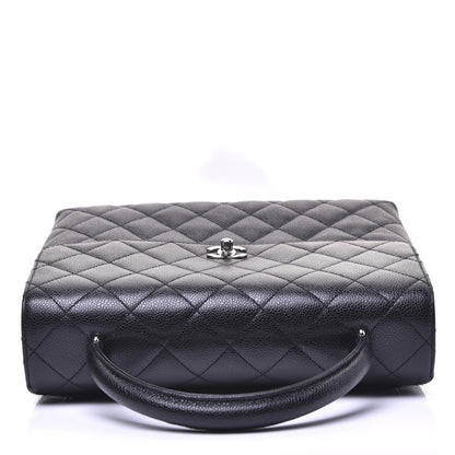 Chanel Caviar Quilted Jumbo Kelly Flap Black 10 of 13