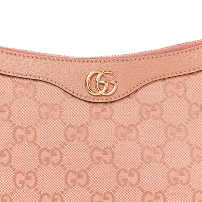 Gucci Monogram Textured Dollar Calfskin Small Ophidia Hobo Cloche Rose Pink Cloche Rose Pink 8 of 10