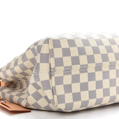 Louis Vuitton Damier Azur Graceful PM Rose Ballerine 5 of 9