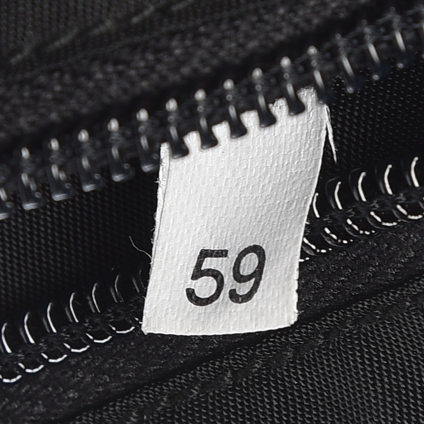 Nylon Vela Cosmetic Pouch Black
