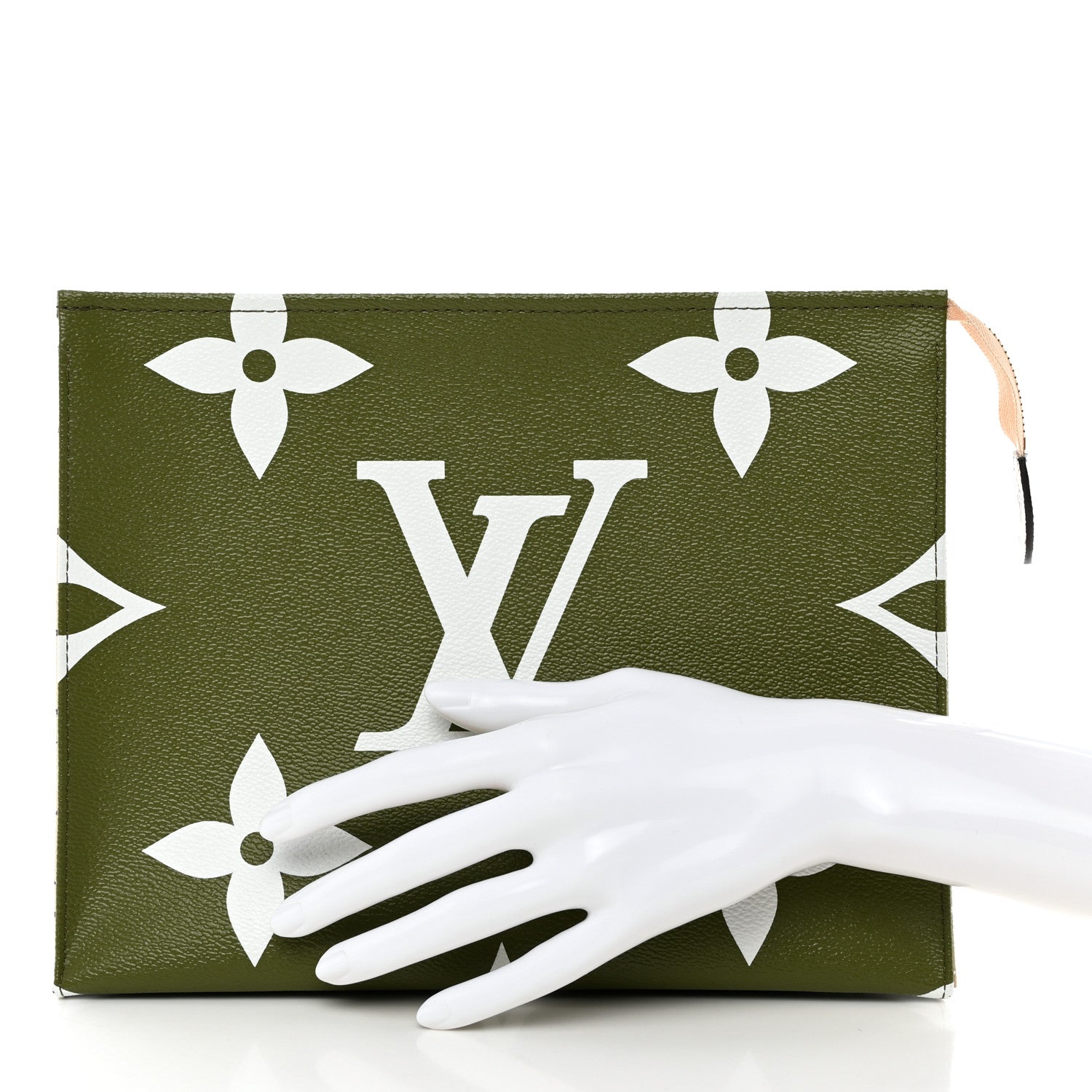 Louis Vuitton Monogram Giant Toiletry Pouch 26 Kaki 2 of 9