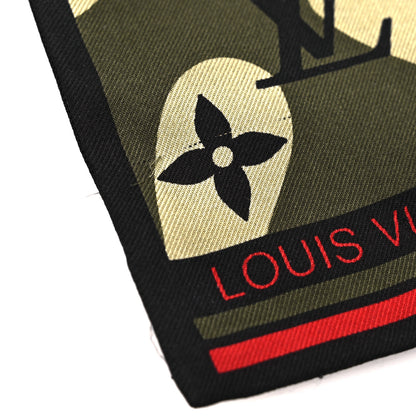 Louis Vuitton Silk Monogramouflage Bandeau 5 of 5