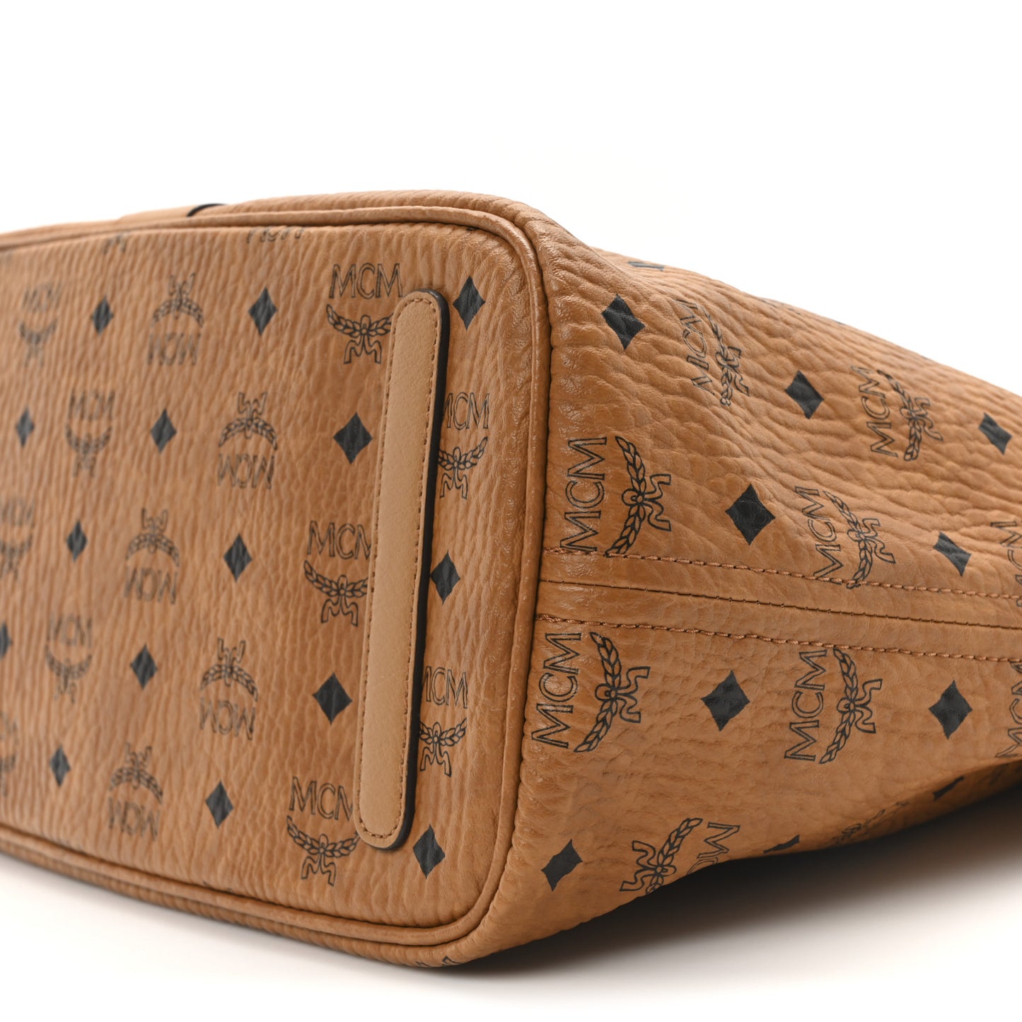 Visetos Medium Liz Reversible Shopper Tote Cognac