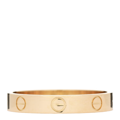Cartier 18K Yellow Gold 3.5mm LOVE Wedding Band Ring 60 9.25 3 of 5