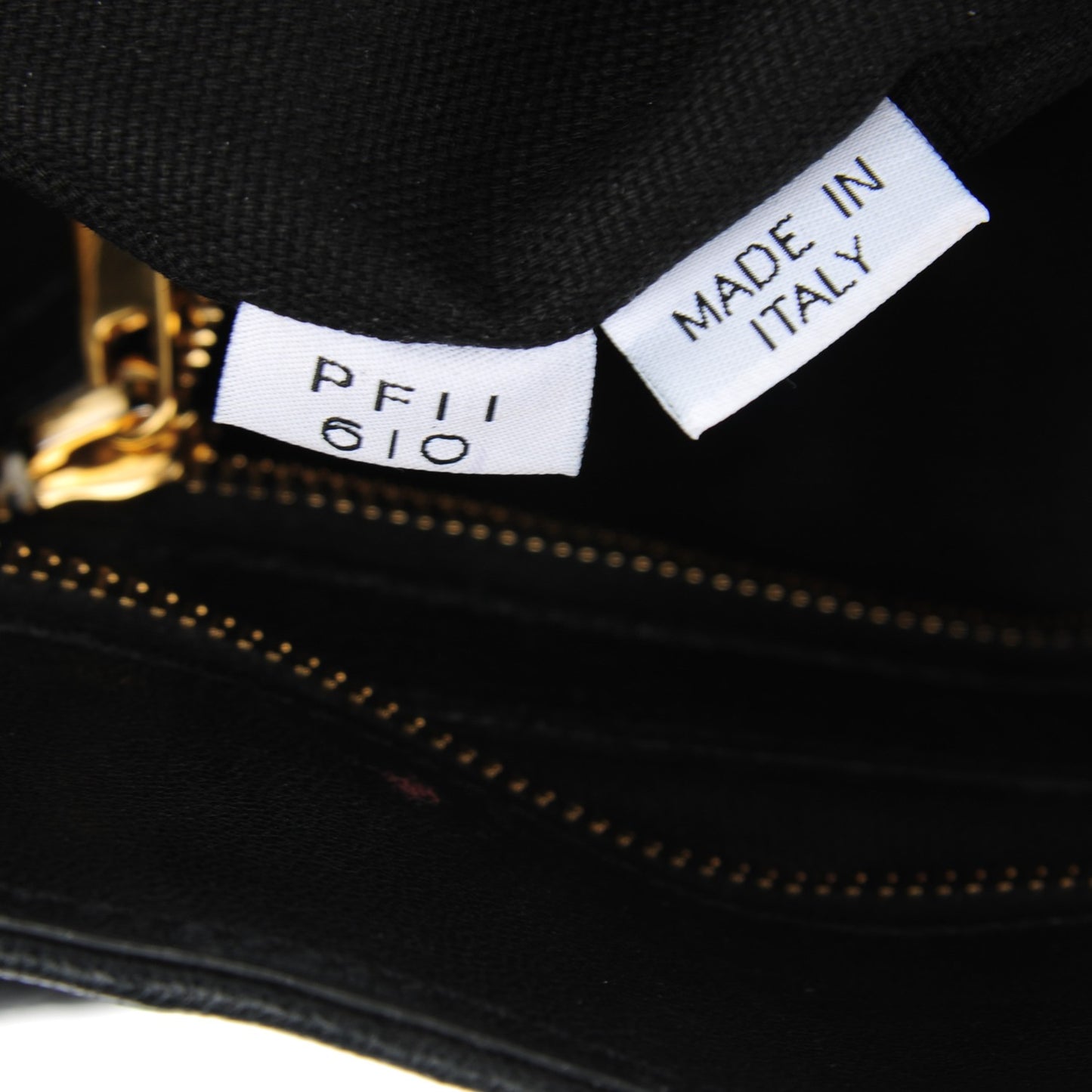 Lambskin Quilted Astor Shoulder Bag Black