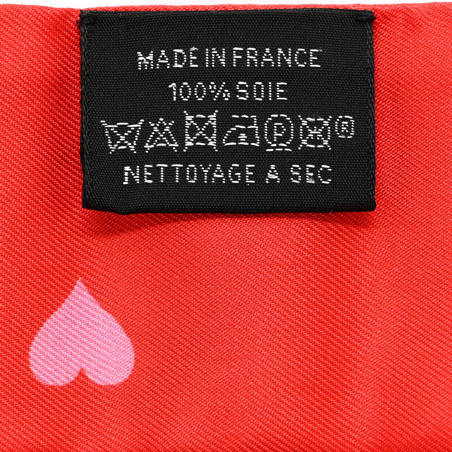 Hermes Silk Tea Time Twilly Rouge Vif Vert Multicolor 3 of 5