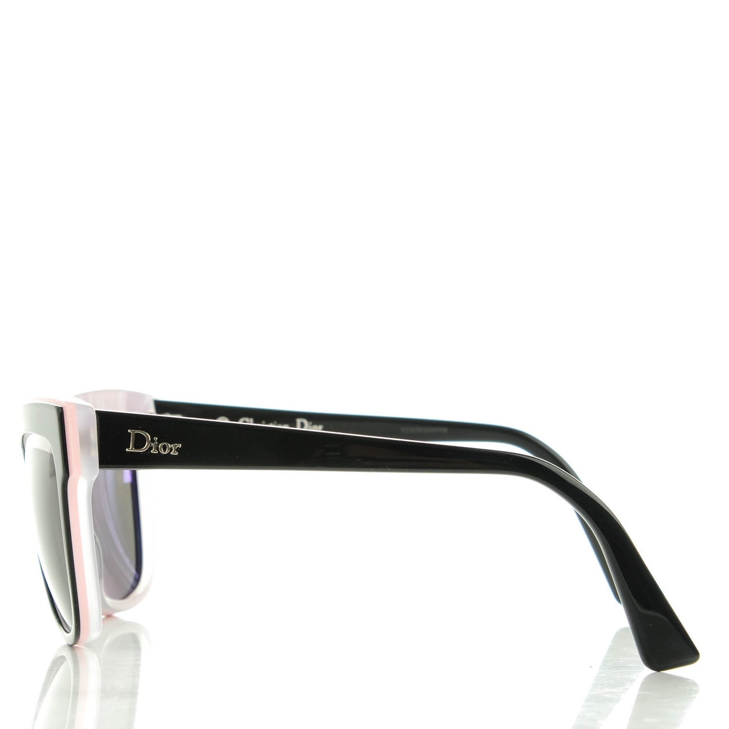 Graphic Sunglasses Black Pink