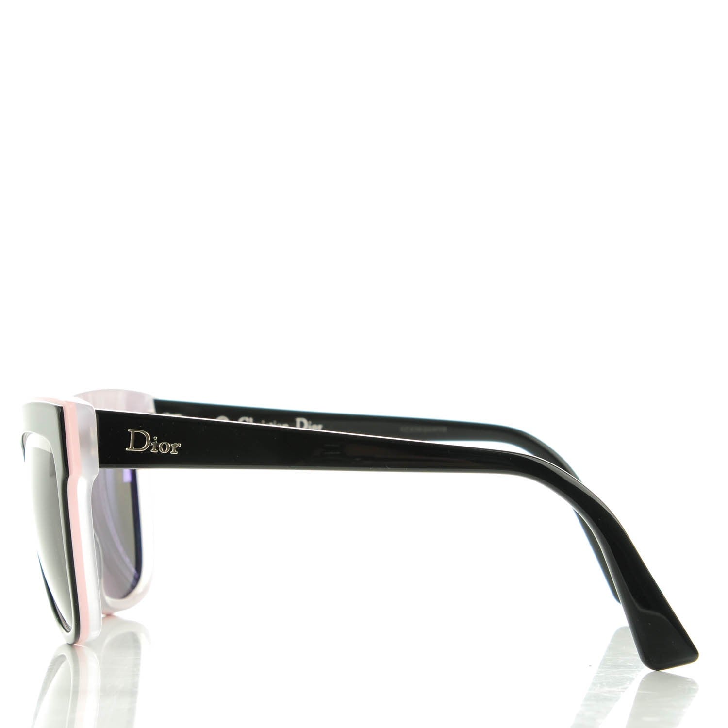 Christian Dior Graphic Sunglasses Black Pink 2 of 8