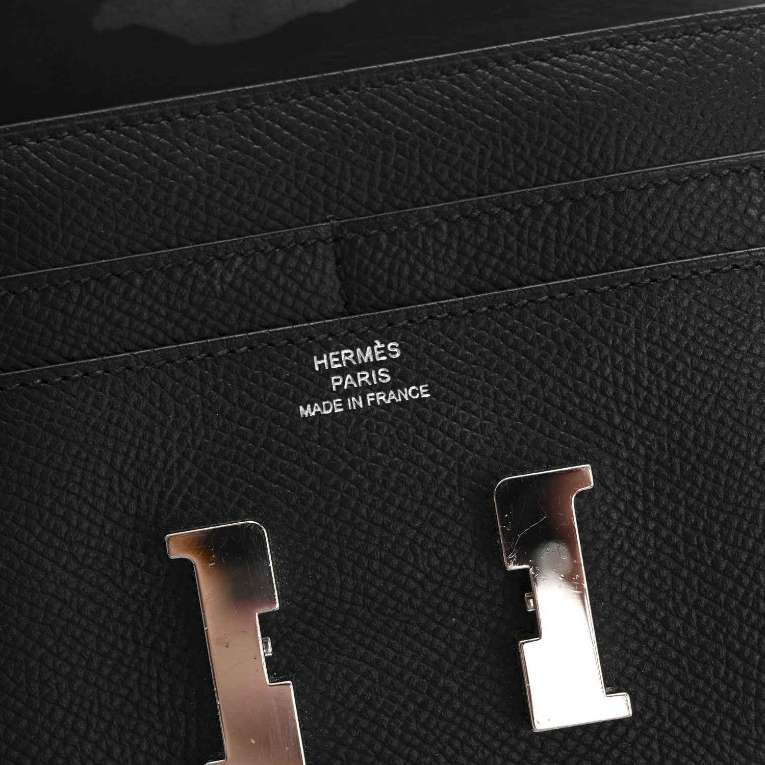 Hermes Epsom Constance Short Wallet Black 13 of 18