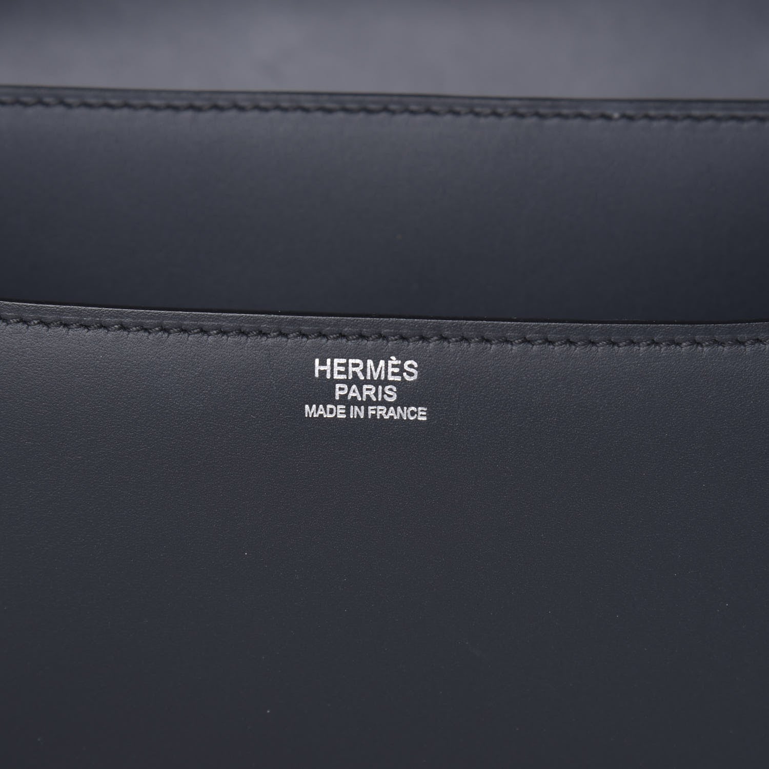 Hermes Veau Sombrero Constance Cartable 29 Bleu Obscur 6 of 30