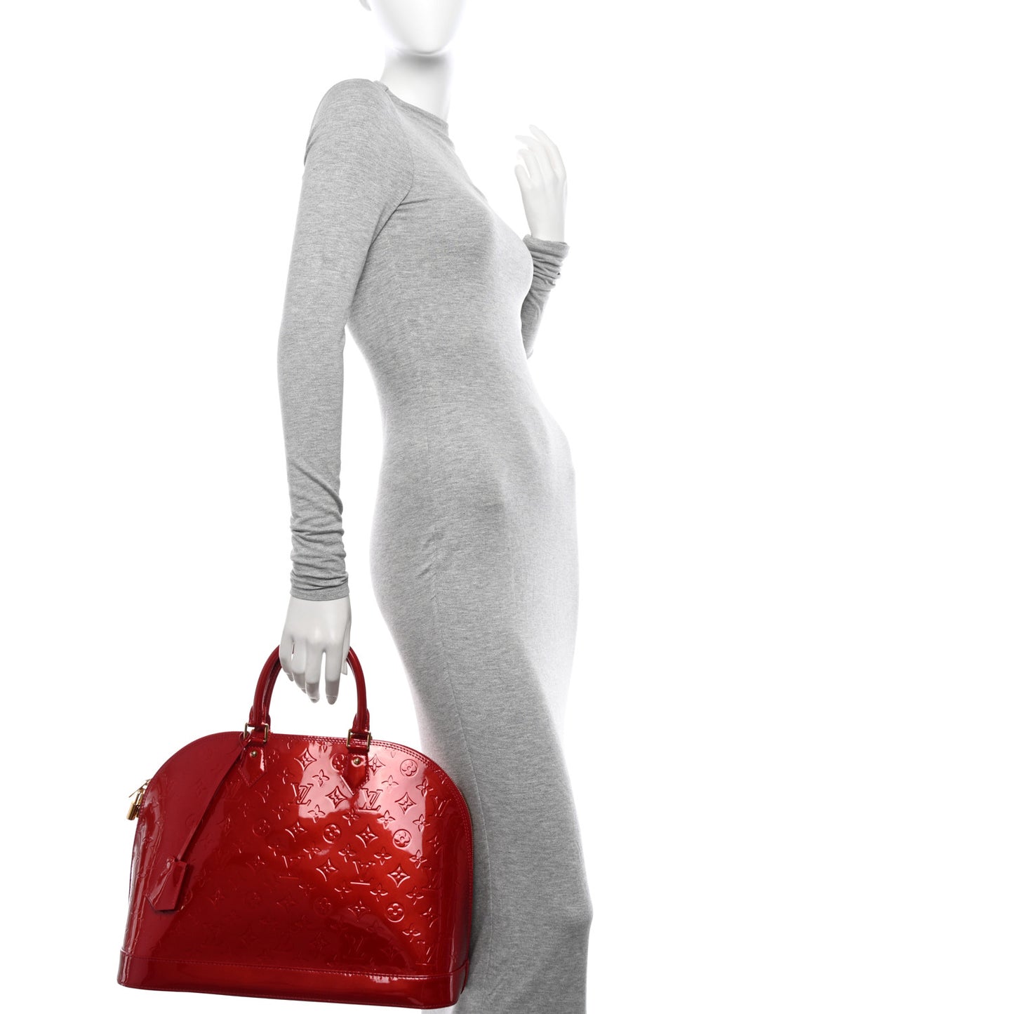 LOUIS VUITTON Vernis Alma GM Pomme D'Amour