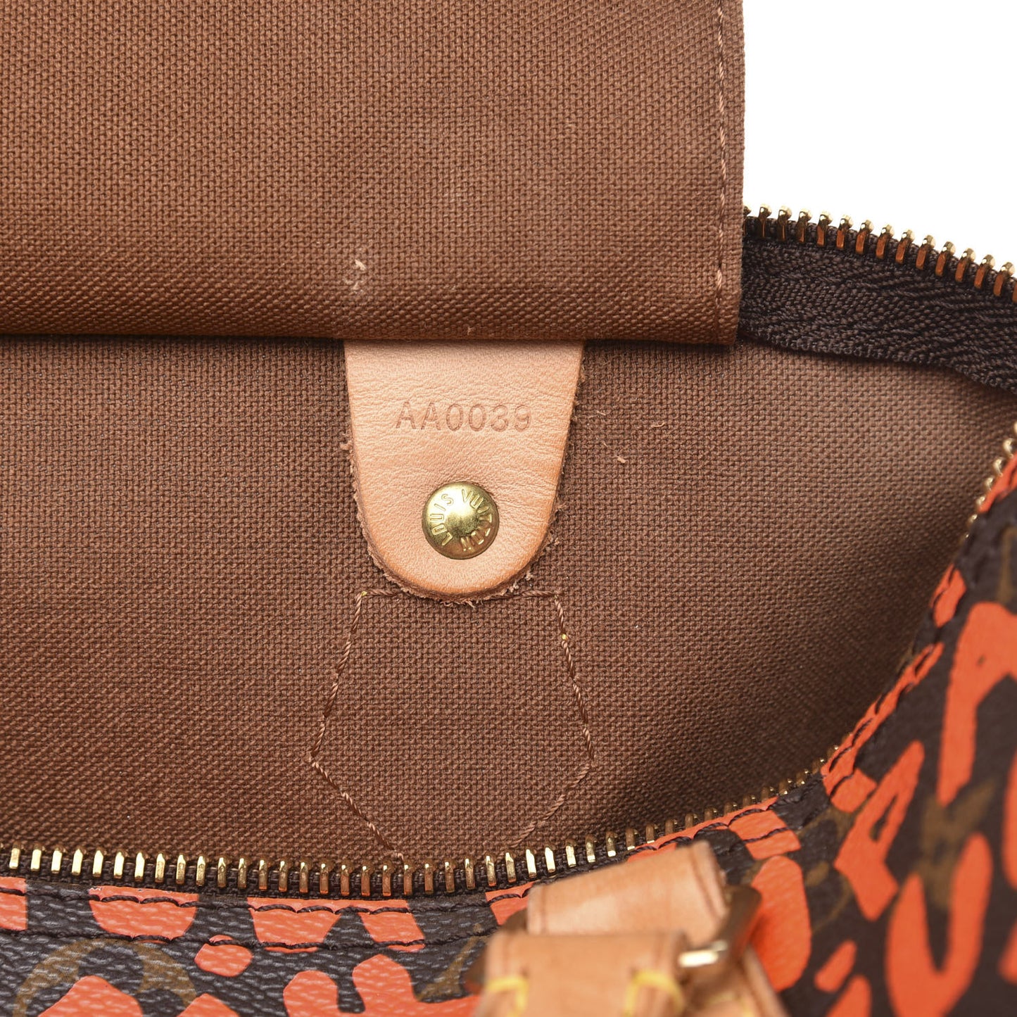 Monogram Graffiti Speedy 30 Orange