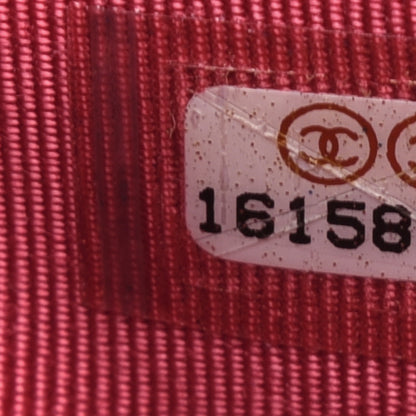 Chanel Patent Quilted Wallet On Chain WOC Coral 10 of 16