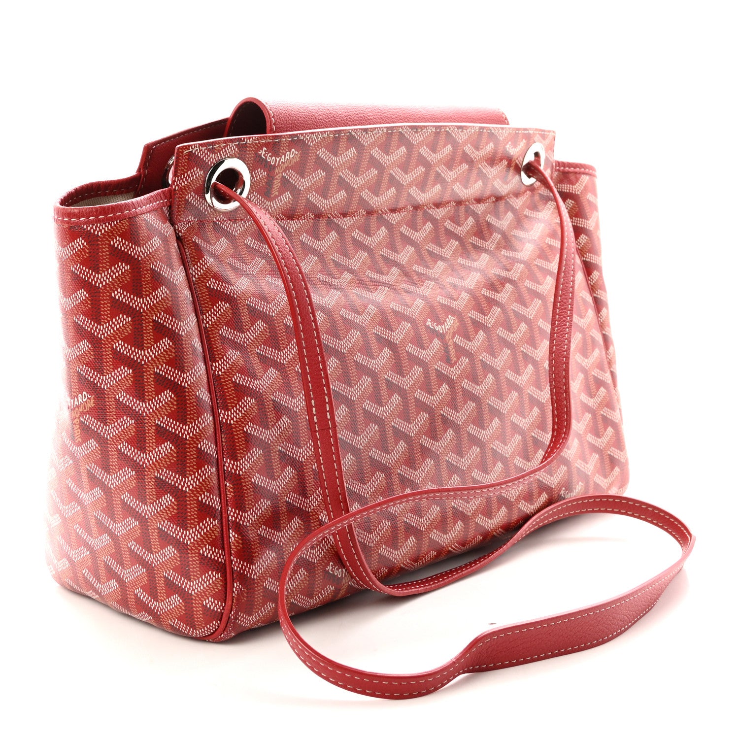 Goyard Goyardine Rouette PM Red 3 of 9
