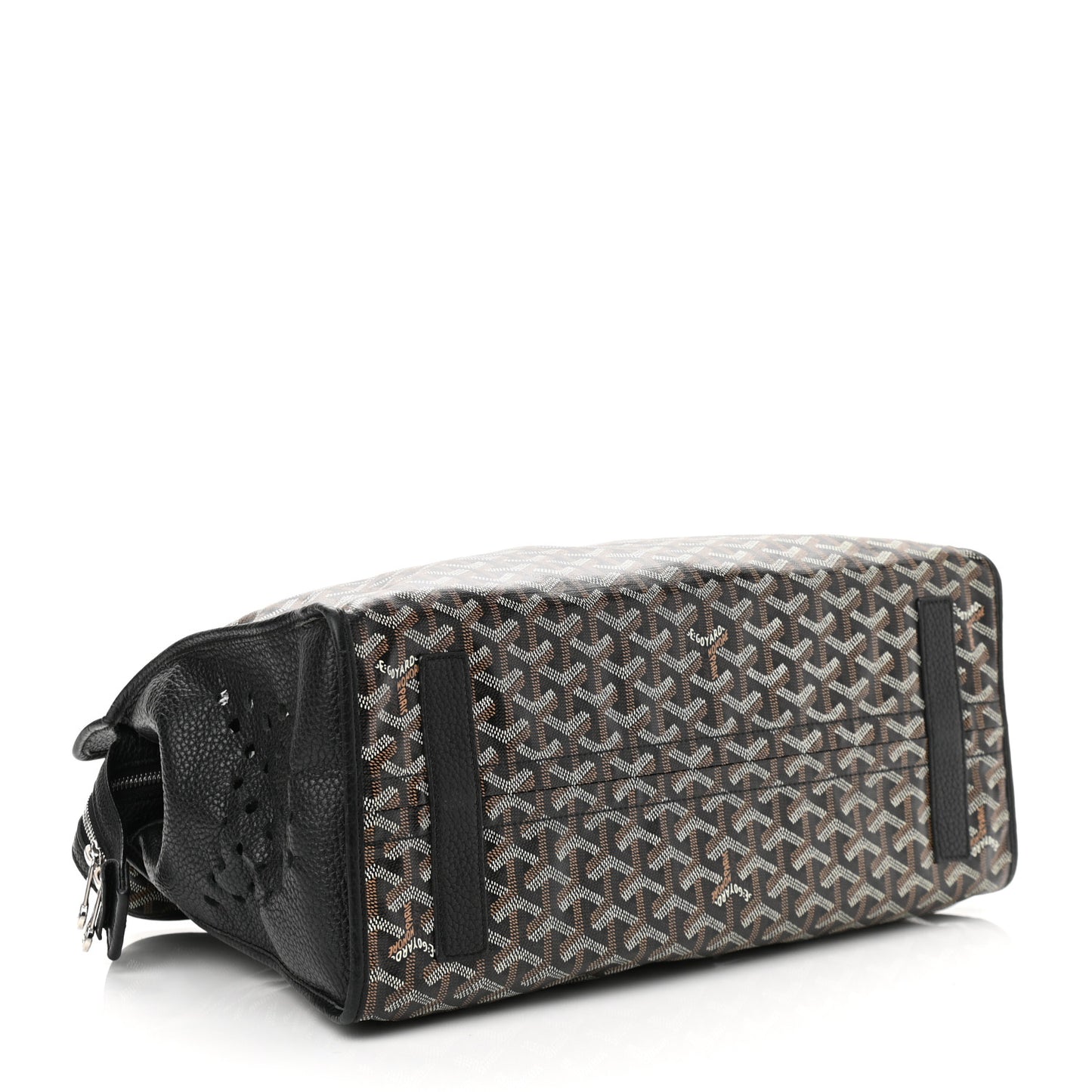 Goyardine Sac Hardy Pet Carrier PM Black