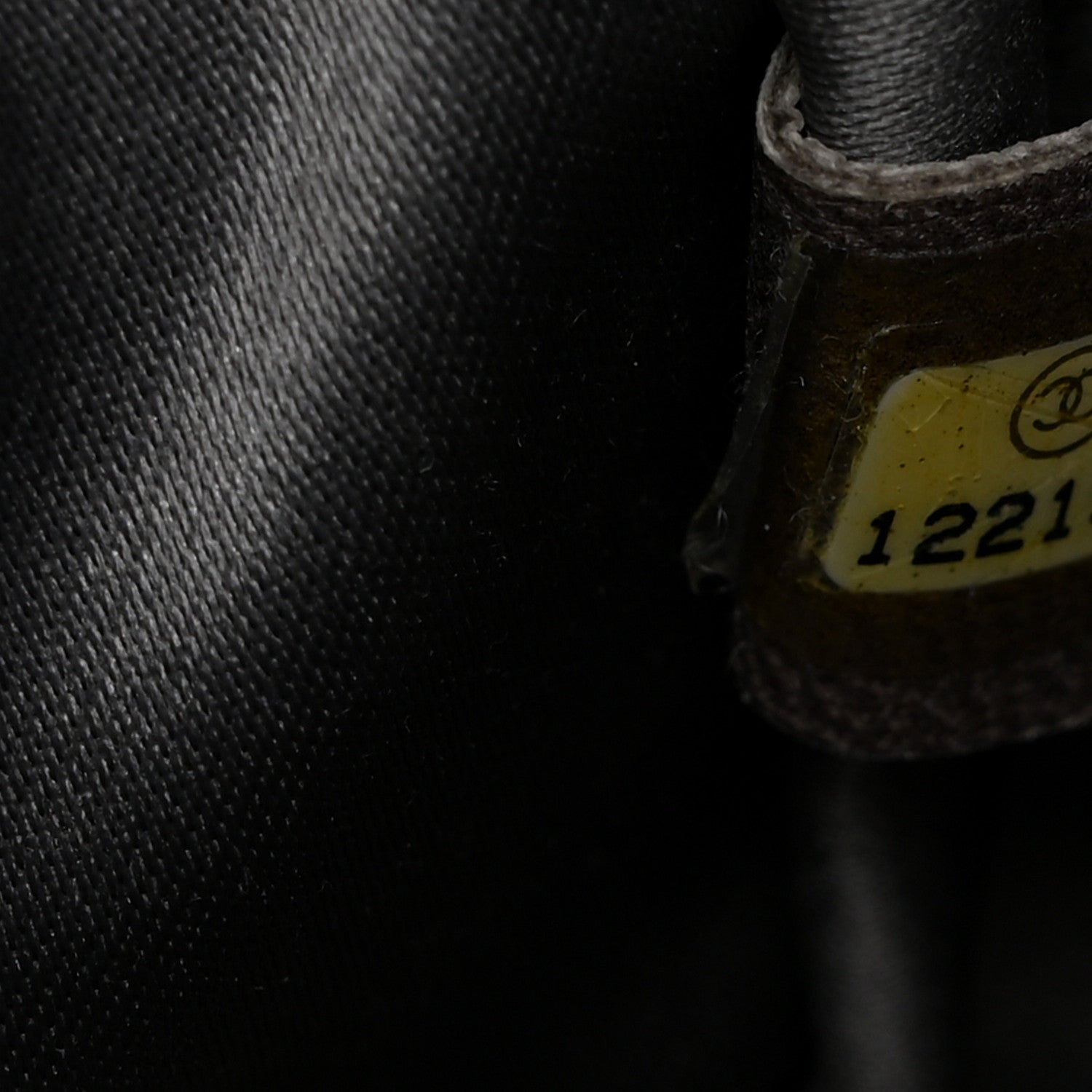 Chanel Vinyl Graphic Edge Flap Black 7 of 12