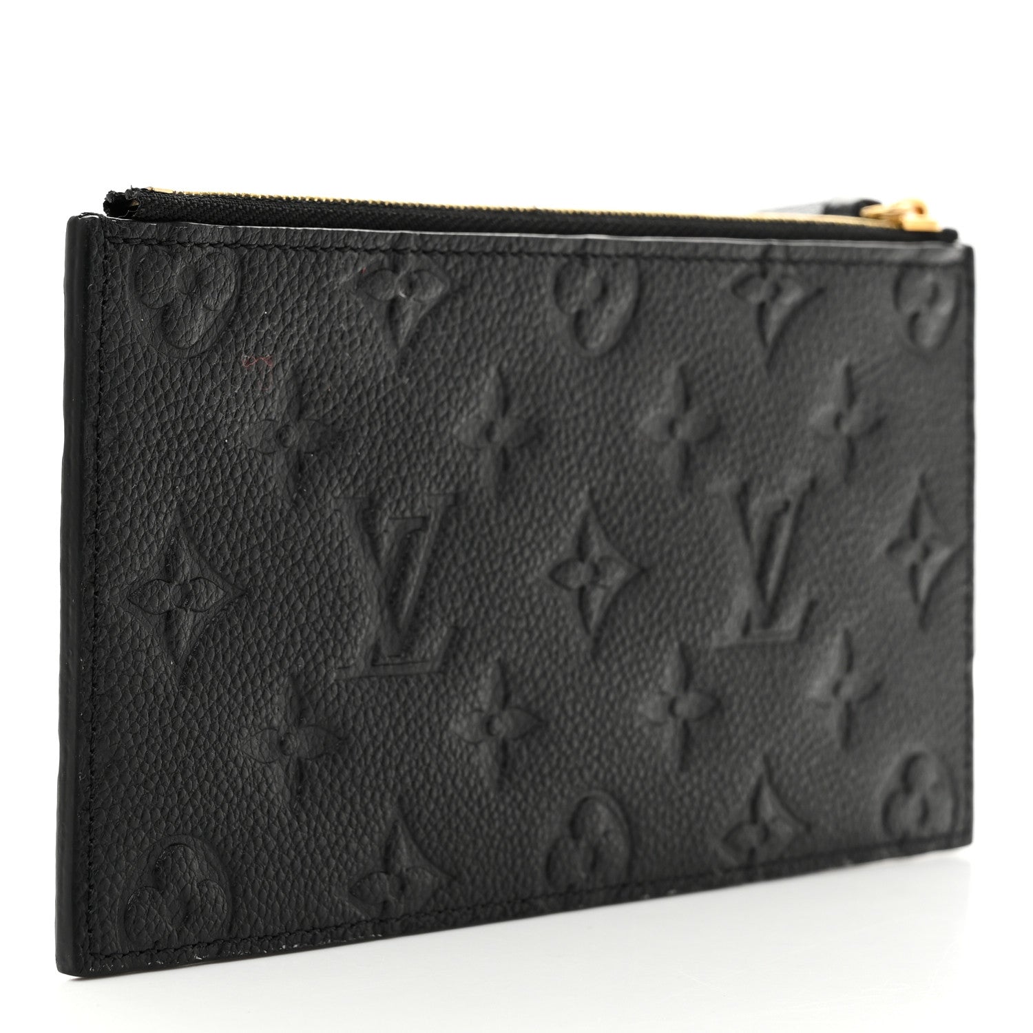 Louis Vuitton Empreinte Felicie Chain Wallet Zippered Insert Black 3 of 6