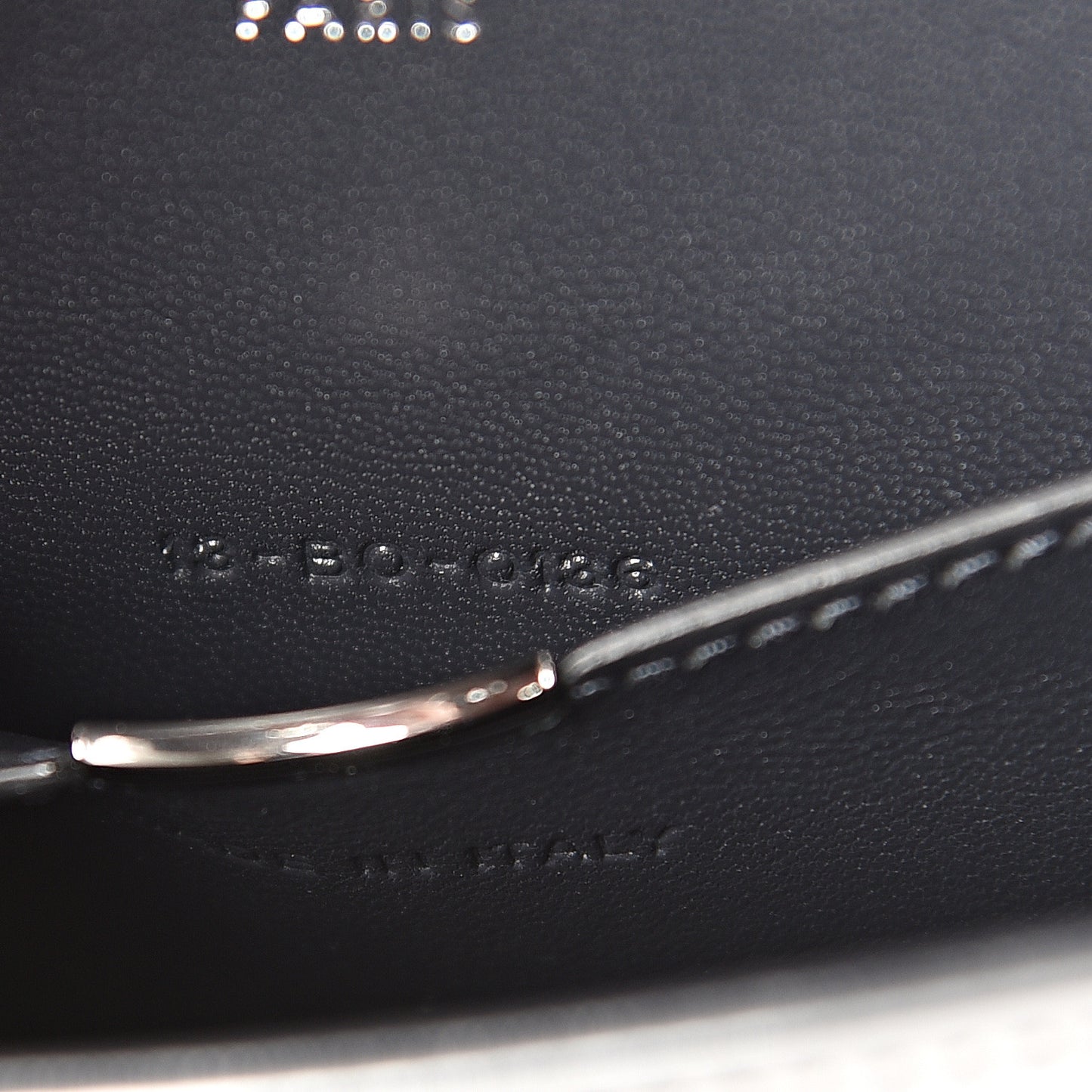 Metallic Patent Micro-Cannage Mini Diorama Flap Bag Silver