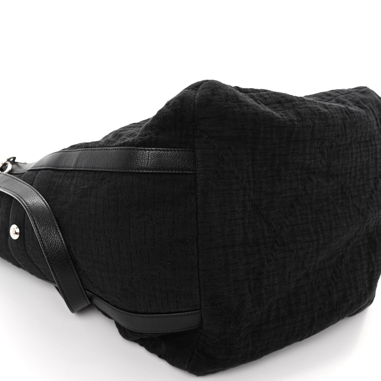 Chanel Canvas Small Double Face Tote Black 9 of 10