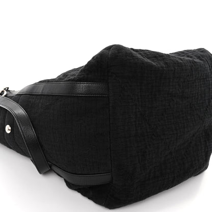 Chanel Canvas Small Double Face Tote Black 9 of 10