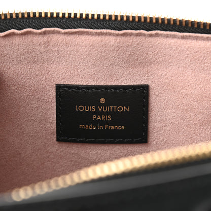 Louis Vuitton Lambskin Embossed Monogram Coussin PM Black 8 of 11