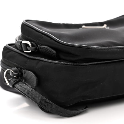Prada Tessuto Nylon Saffiano Belt Bag Black 11 of 12