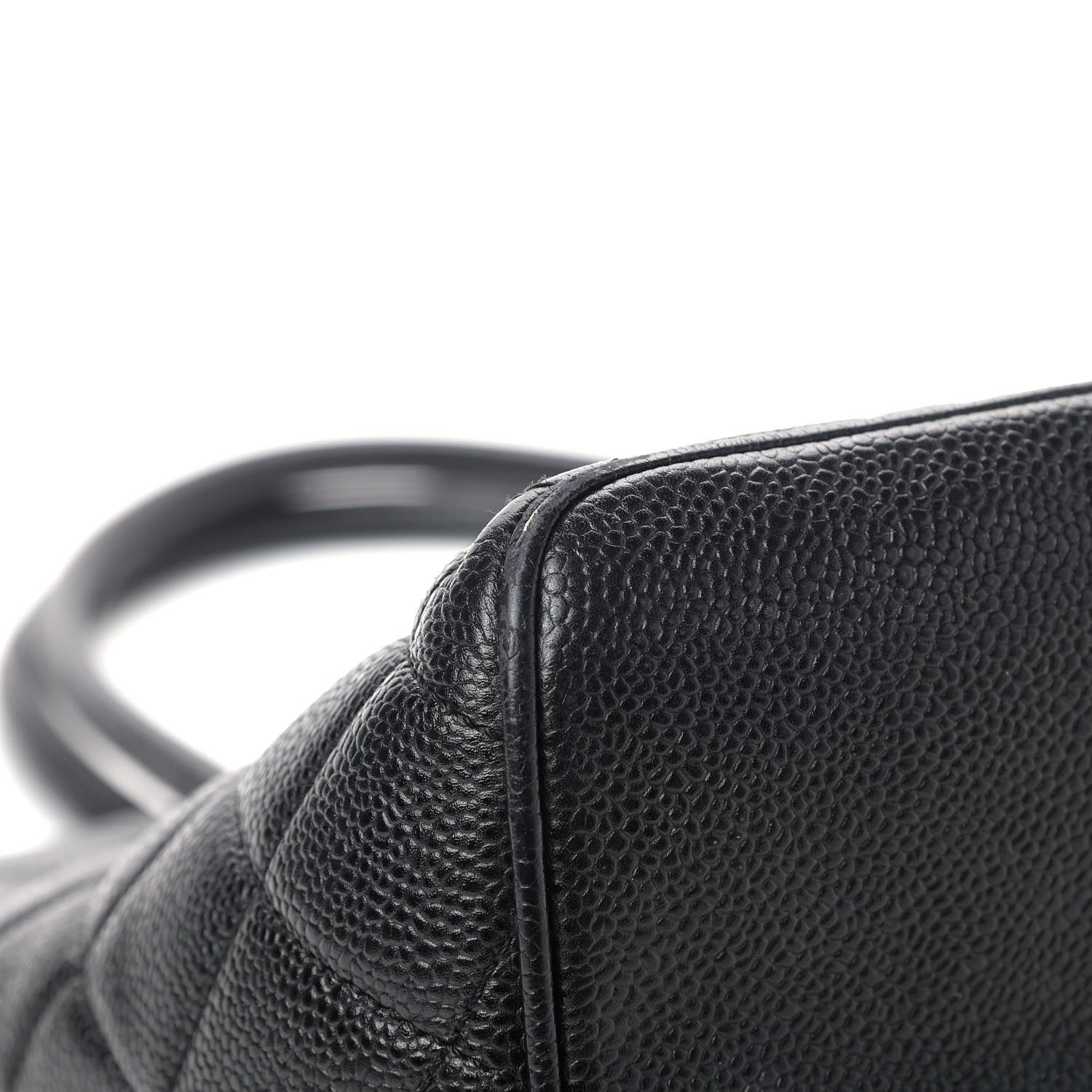 Chanel Caviar Quilted Medallion Tote Black 12 of 14
