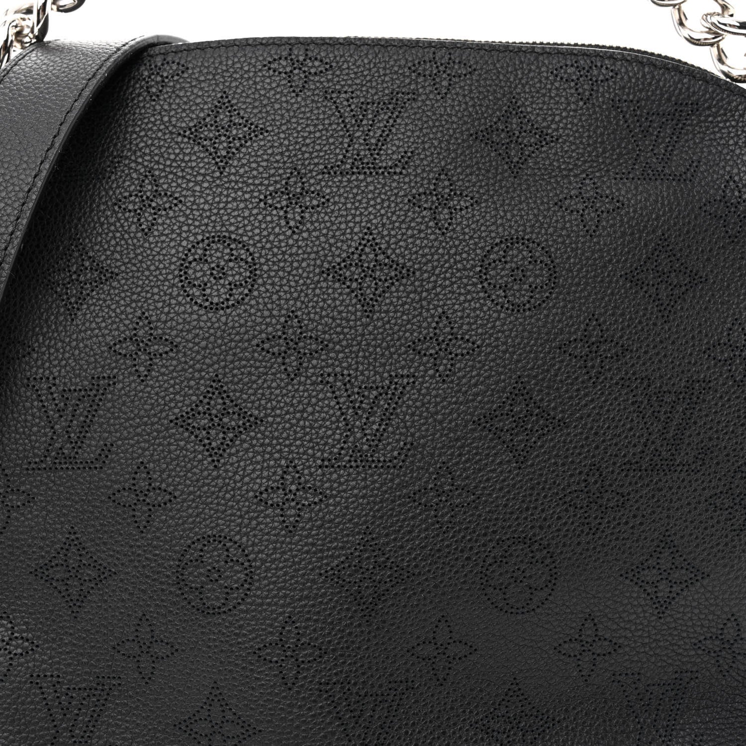 Louis Vuitton Mahina Babylone Chain BB Black 8 of 10