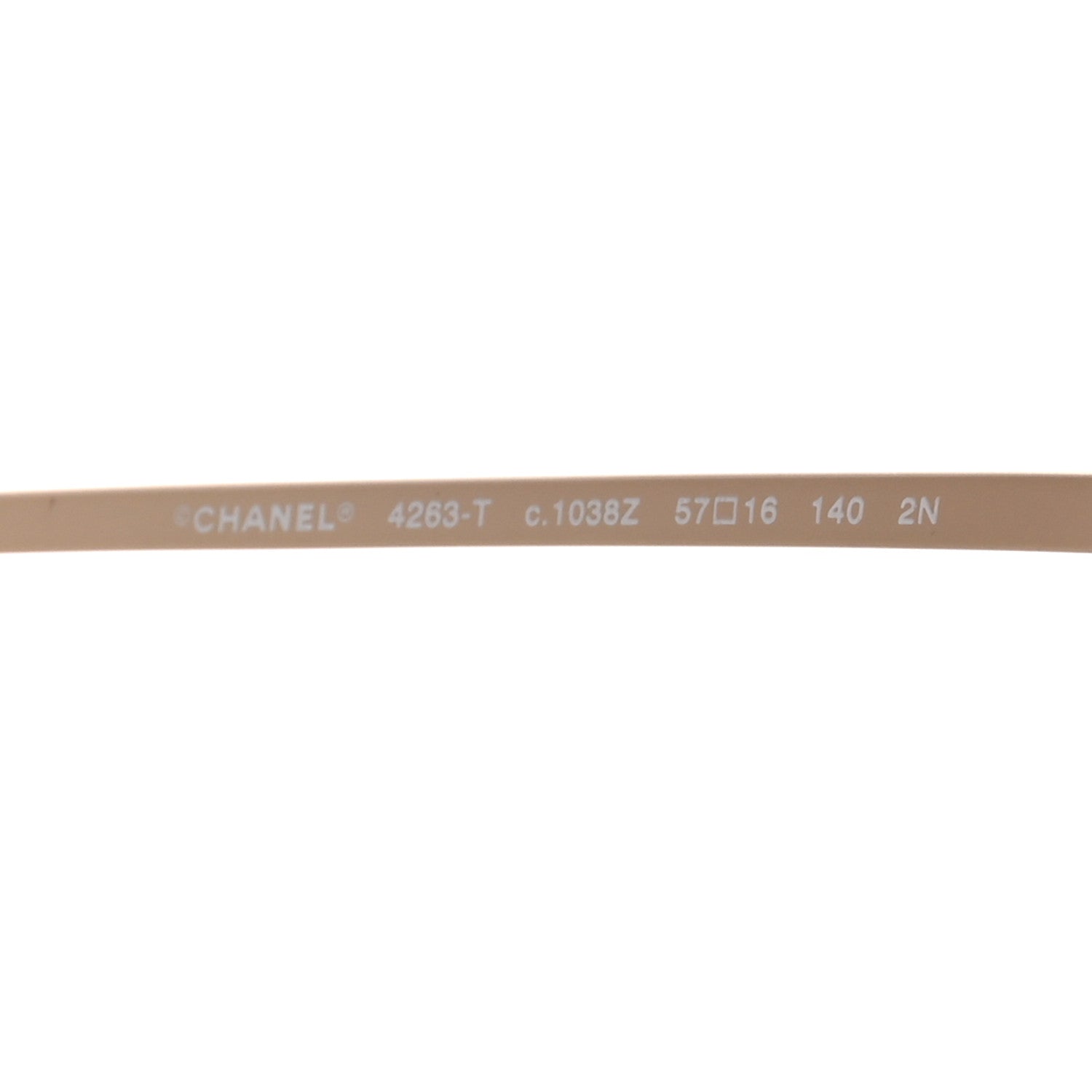 Chanel Metal Butterfly Sunglasses 4263-T Gold Pink 4 of 6