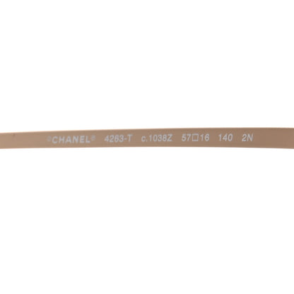Chanel Metal Butterfly Sunglasses 4263-T Gold Pink 4 of 6