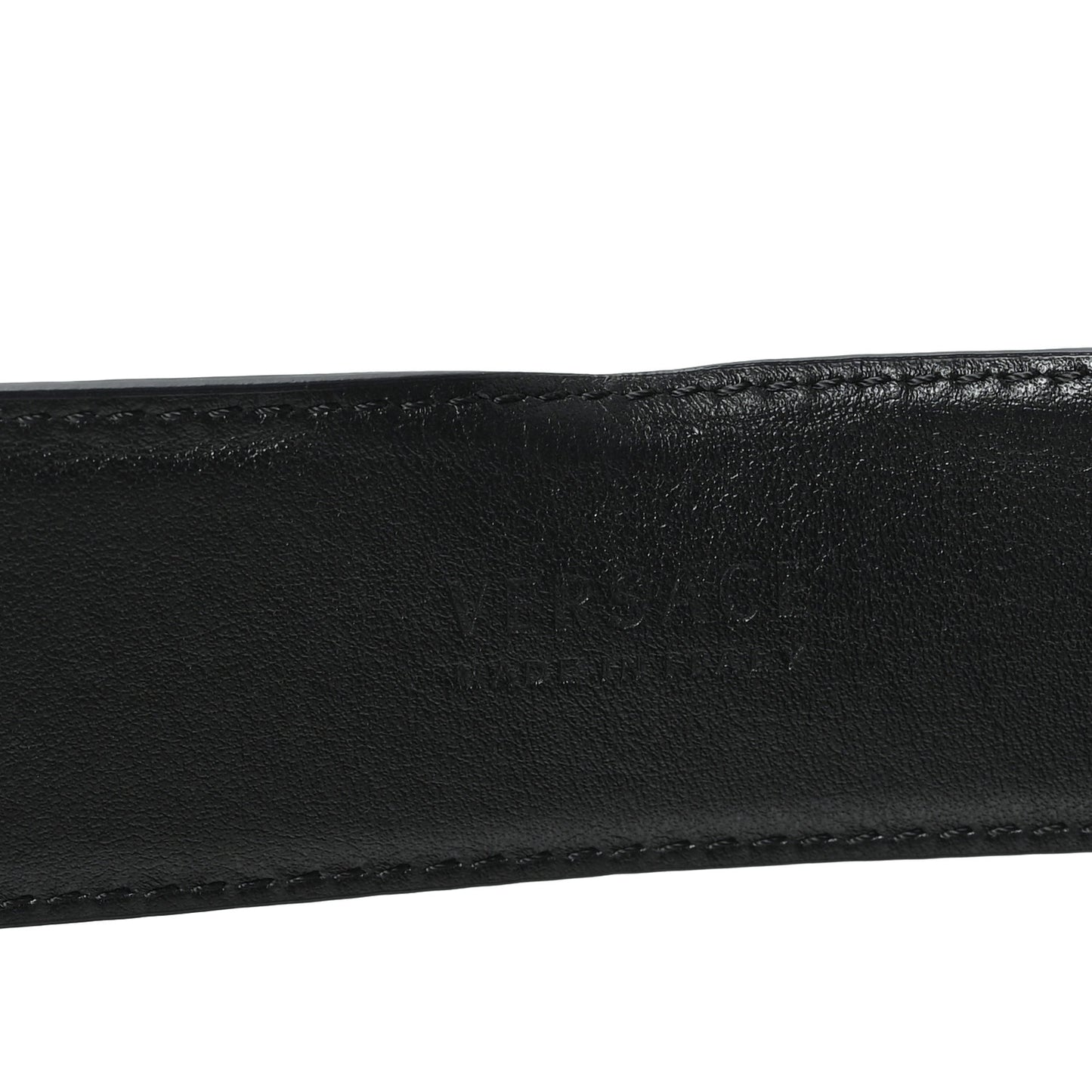 Calfskin La Medusa Belt 85 34 Black