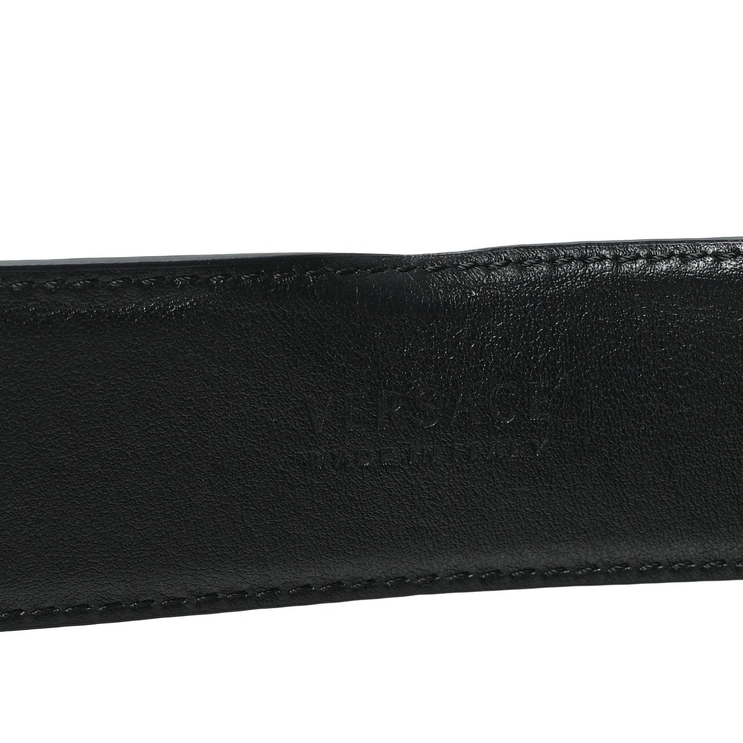 Versace Calfskin La Medusa Belt 85 34 Black 3 of 5