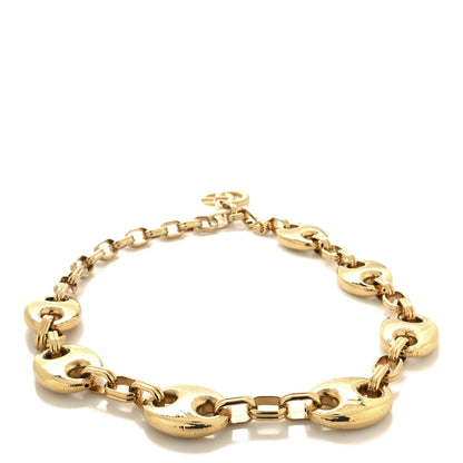 Gucci Textured Chain Marina Belt Gold 2 of 3