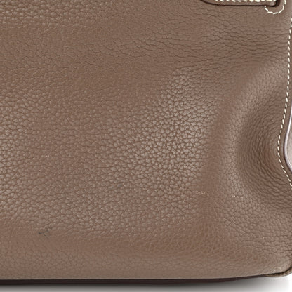 Hermes Taurillon Clemence Jypsiere 37 Etoupe 19 of 30