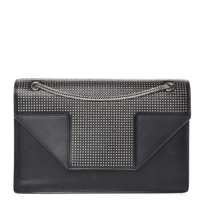 Saint Laurent Calfskin Studded Medium Betty Black 1 of 15