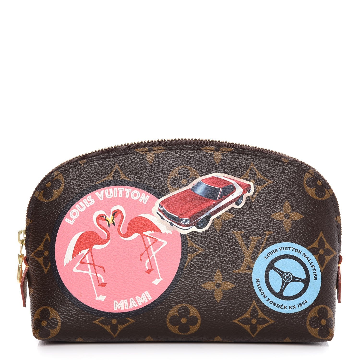 Louis Vuitton Monogram World Tour Cosmetic Pouch 1 of 9