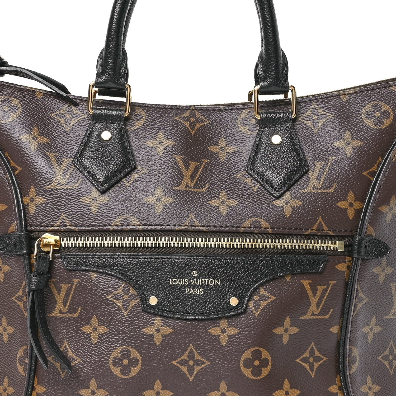 Louis Vuitton Monogram Tournelle PM Black 9 of 11