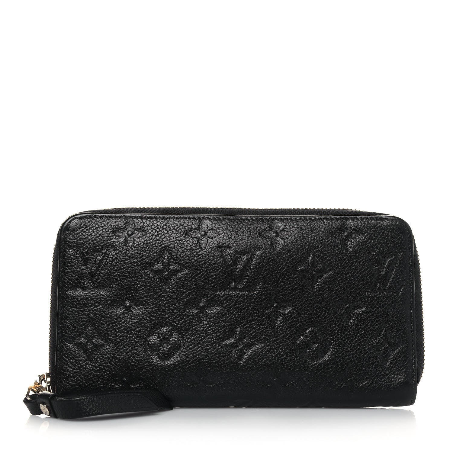 Louis Vuitton Empreinte Zippy Organizer Wallet Black 1 of 12
